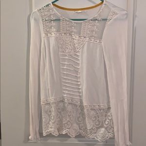 Long sleeve linen shirt